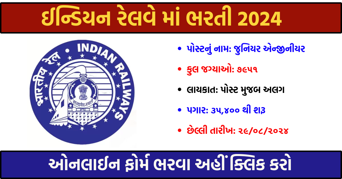 RRB JE Recruitment 2024